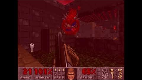 DOOM Zone 400 Map02 UV-Max Speedrun in 2m09s (WR)