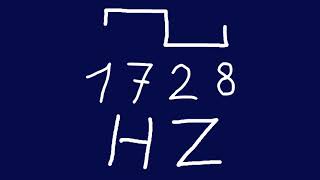 1728 hz square