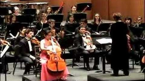 Sifei Wen, violoncello, Tchaikovsky, Rococo Variations,Part2