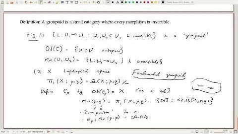 Introduction to Algebraic Topology : Lecture 3 MA 232 (2020)