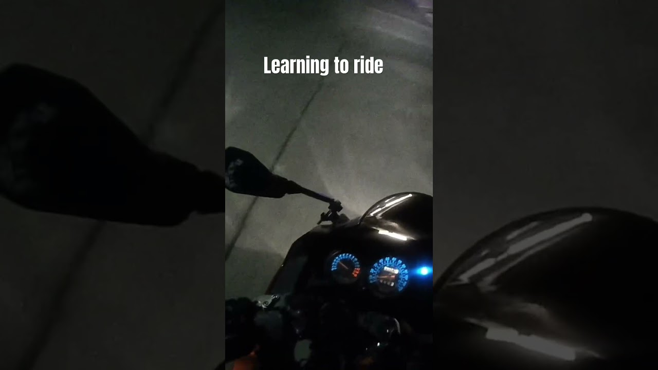 Learning to ride it fun 