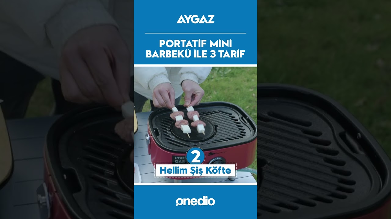 Portatif Mini Barbekü ile 3 pratik tarif! ????
