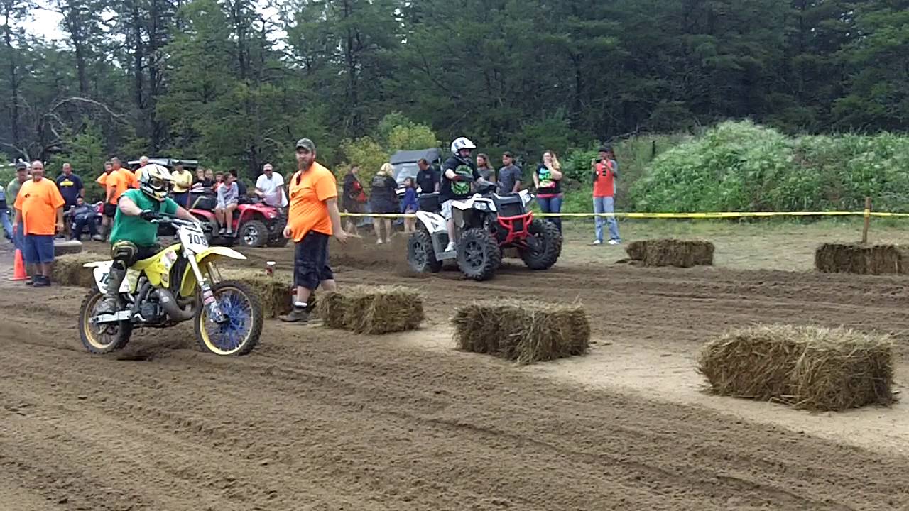 Suzuki Rm 250 vs Polaris Scrambler 1000 YouTube