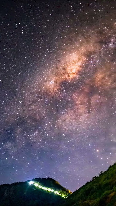 STORY WA LANGIT MALAM | langit malam yg penuh bintang, milkyway #shortvideo #milkyway #bintang #fypシ