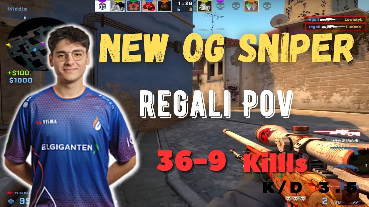 CSGO POV regali (36-9) Mirage 𝙒𝙞𝙣 (16-6) / Faceit 08.07.2023 - YouTube