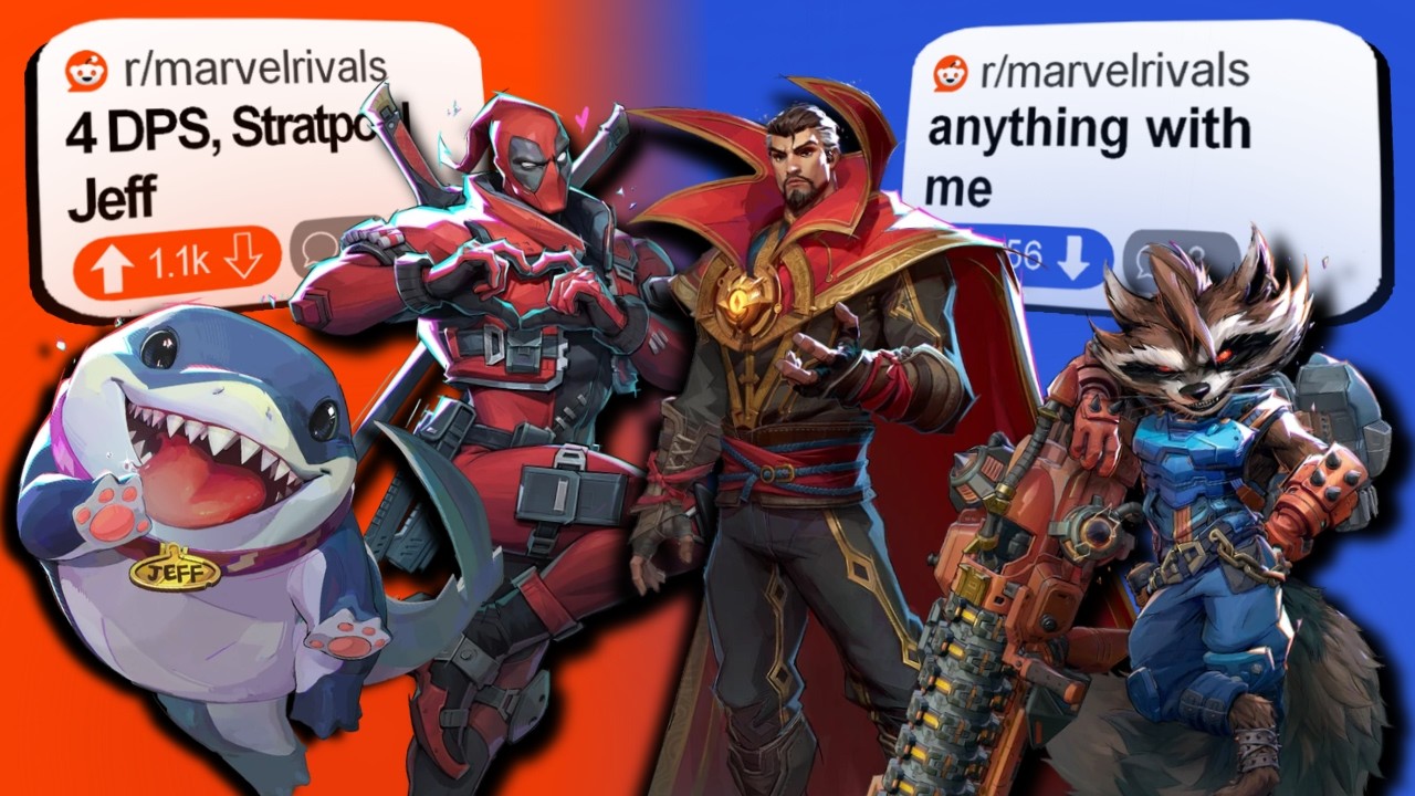Marvel Rivals Shit Posts We Tried Reddit’s Worst Team Compositions for Marvel Rivals - YouTube
