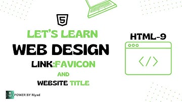 HTML-Class-9| Favicon and Title | Web design tutorial for beginners |এসো সহজেই ওয়েব ডিজাইন শিখি ।