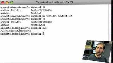 MacMost Now 70: Command Line Basics