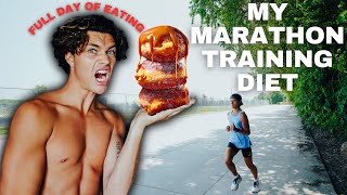 WHAT I EAT IN A DAY FOR MARATHON TRAINING | I Don't Track Calories