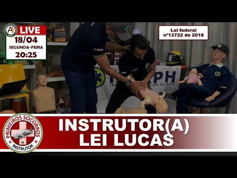 Como se tornar instrutor(a) que certifica oficialmente pela LEI LUCAS | Primeiros Socorros