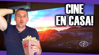 ESTO SI QUE ES UN AUTÉNTICO CINE EN CASA!!