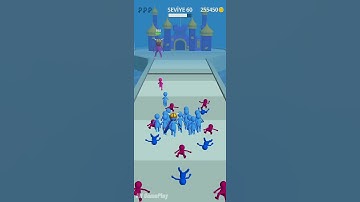 Join Clash 3D Lv 60 Level BOSS!! - Gameplay Walkthrough iOS, Android #Shorts ​​(Part-4)