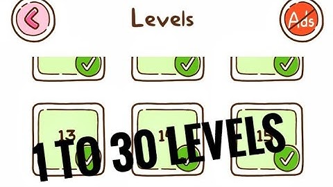 Thief puzzle / LEVEL.1 to 30 levels