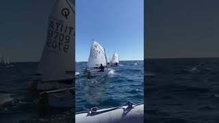 #optimist #sailing #italy #optiworld #sardegna #alghero #optimistsailing