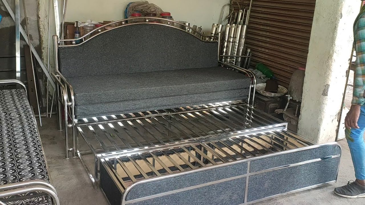 Stainless Steel Sofa Bed Double