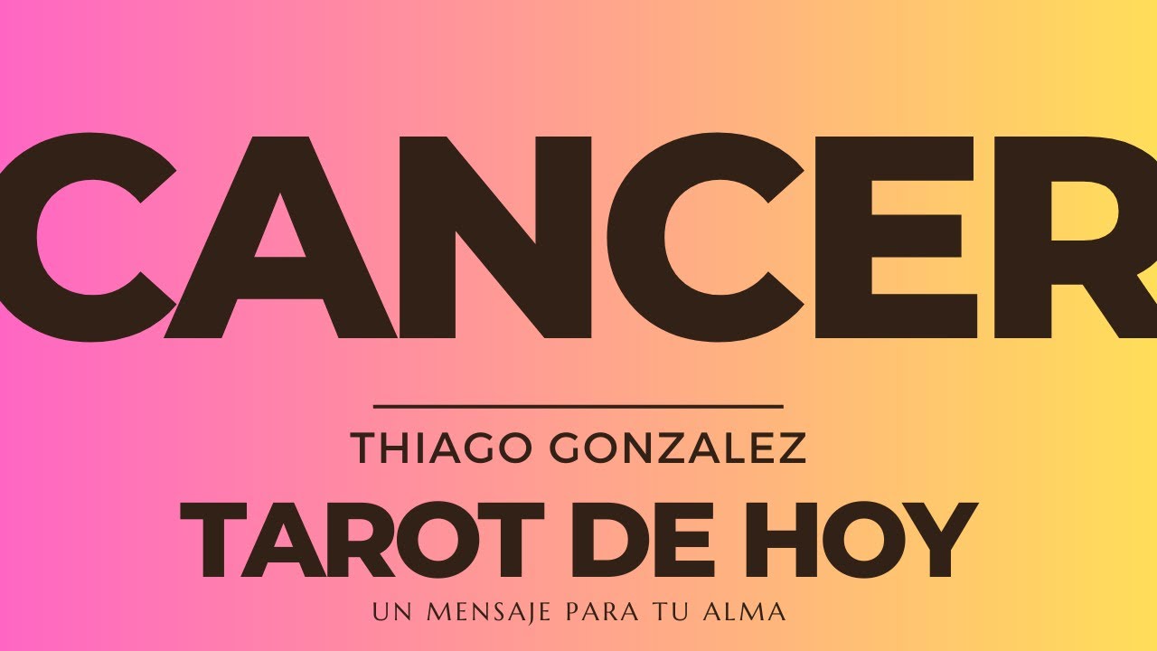 CANCER ♋ PREPARATE 🚨 JAMAS VI ALGO ASI 😱 VIENE ALGUIEN MUY FUERTE 😍 ...