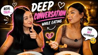 EVELYN ORTIZ AND MARU HAVE A DEEP CONVERSATION WHILE EATING *MUST WATCH* 😱🫢