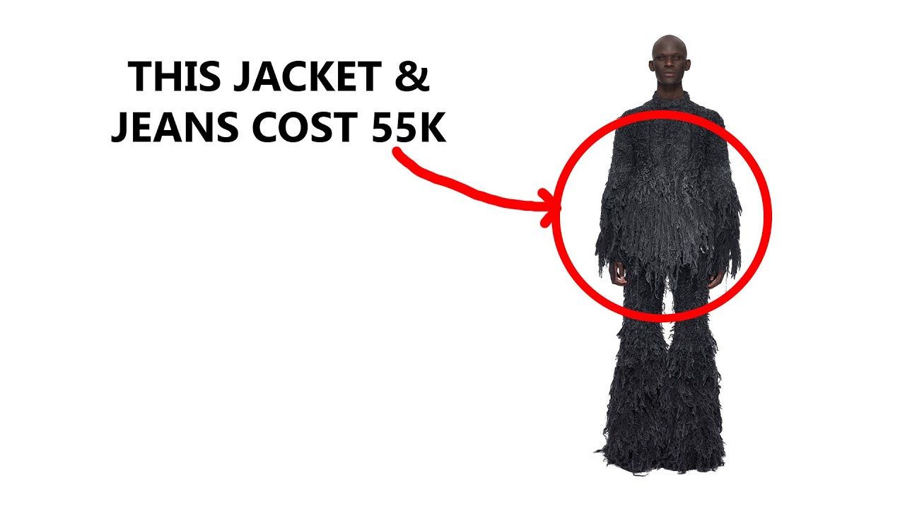This Rick Owens Jacket and Jeans Cost 55k YouTube