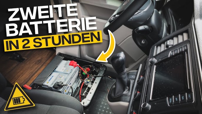 Zweite Batterie nachrüsten in einem VW T5, T6 und T6.1 - Plug and