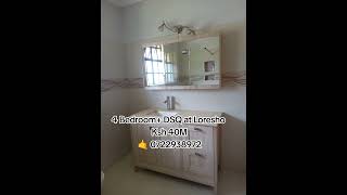 Exquisite 4-Bedroom Luxury Home with DSQ  for sale at Loresho for Ksh 40M 🤙 0722938972 #loresho #fyp