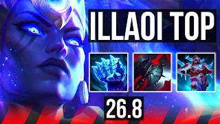 ILLAOI vs RIVEN (TOP) | EUW Master | 26.8