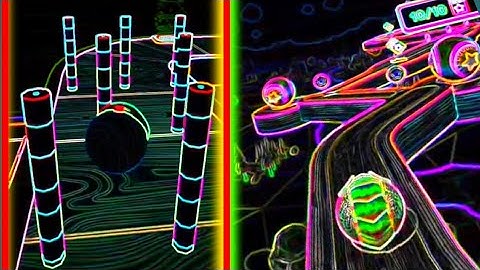 Sky Rolling Ball 3D VS Going Balls All Level❤ Gameplay android iOS🔥