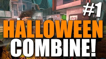 BO3 Custom Zombies: Halloween Combine! Part 1 (Black Ops 3 Mods)
