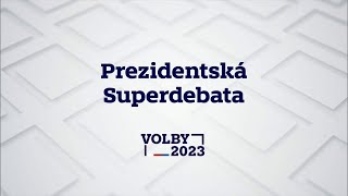 Prezidentská Superdebata 2023 - znělka ČT