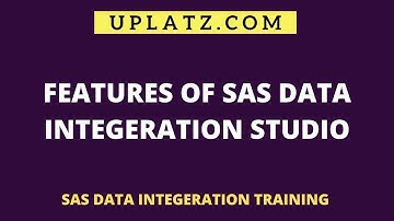 Features of SAS Data Integration Studio | Transformations, Inventory, Checkouts, Folders | Uplatz