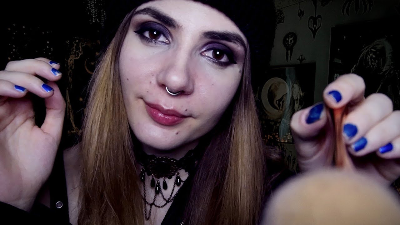 Psychological Horror ASMR | Sick Goth Friend Does Your Party Makeup