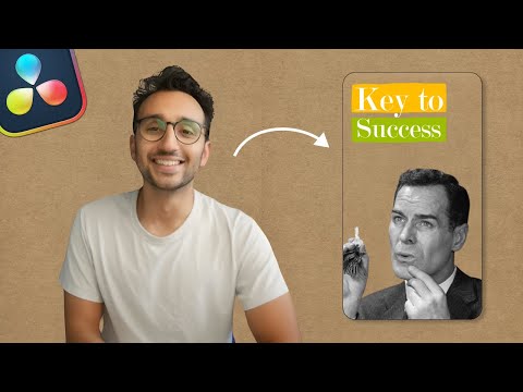 How to make Motion Graphics like Ali Abdaal in DaVinci Resolve