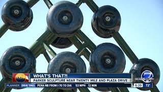 'What's that?': New sculpture in Parker is part of public art program