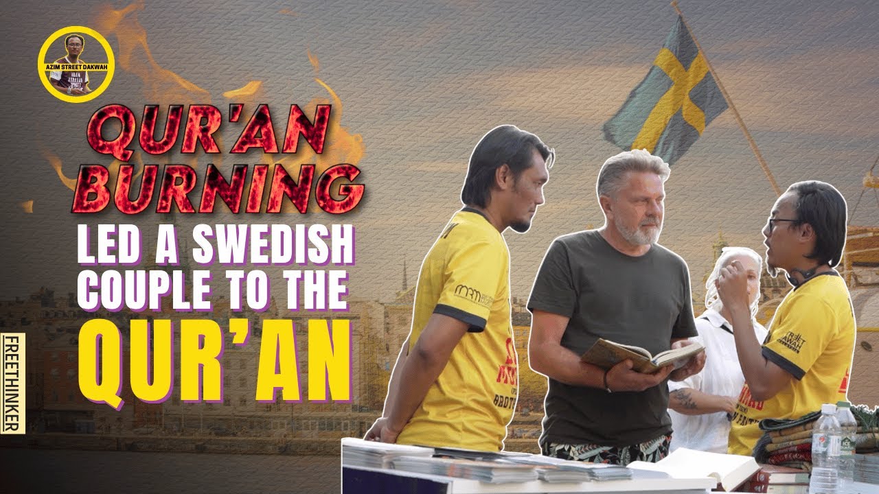Quran burning led a Swedish couple to the Qur'an