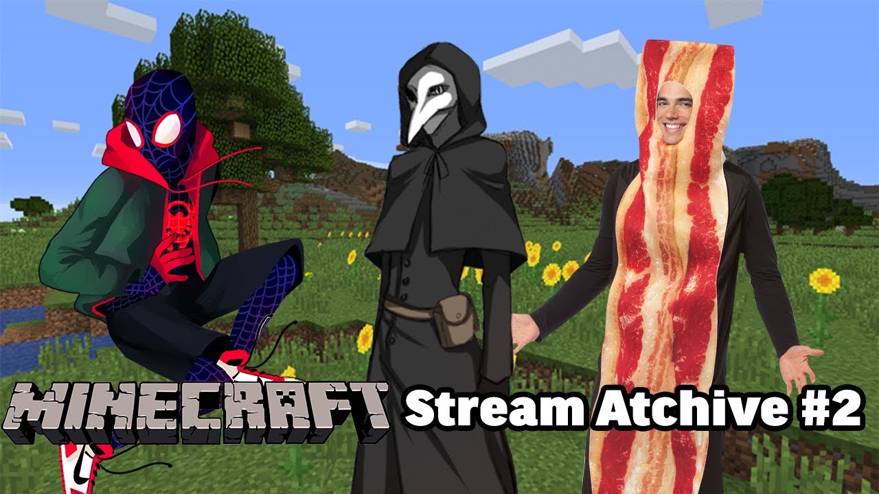 Minecraft Stream Archive 2 with ReadyMadeLobotomy and Bacon - YouTube