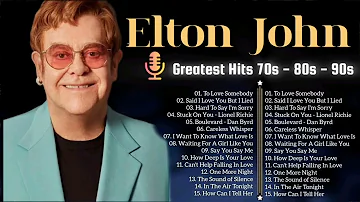 Elton John, Michael Bolton, Rod Stewart, Bee Gees, Lobo, Phil Collins Soft rock love songs 80s 90s