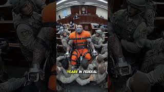 Inmate Explodes After Hearing 17,000-Year Sentence Courtroom Cctv Footage