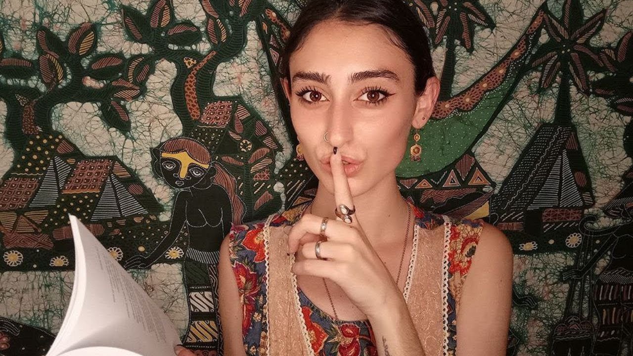 ASMR ITA | TI RACCONTO UNA FIABA... POEMA INDIANO #4 📖🌸 | INTENSE WHISPERING,VISUAL TRIGGERS