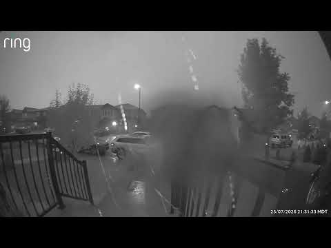 #thunderstorm #edmonton #alberta