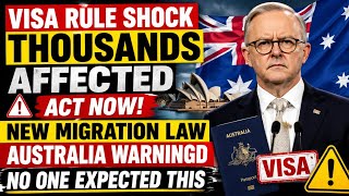 🚨🇦🇺 BREAKING: Australia’s New Migration Rules Could Impact Thousands — Act Now!