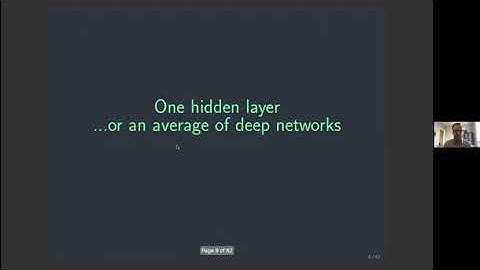 Lukasz Szpruch - Mean-Field Neural ODEs, Relaxed Control and Generalization Errors