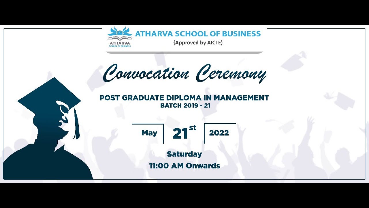 Convocation Ceremony 2022 (Batch 2019-21) - YouTube