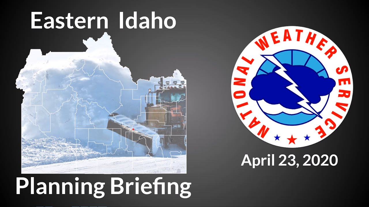4/23/20 Hazard Briefing - Wind wind blowing dust today -- also showers and storms