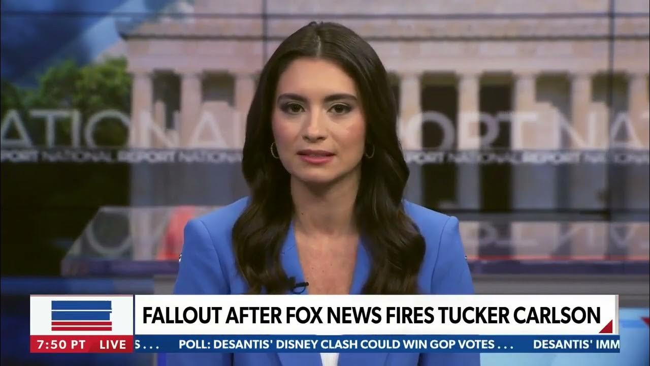The National Report, Krysia Lenzo talking Tucker Carlson YouTube