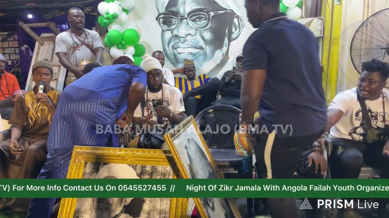 Night Of Zikr Jamala With Angola Faila Youth Organized Baye City 2025