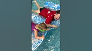 Baby Swim Diving For Rings #swimming #diving #underwater #pool #swimmingpool #learning #toddlers