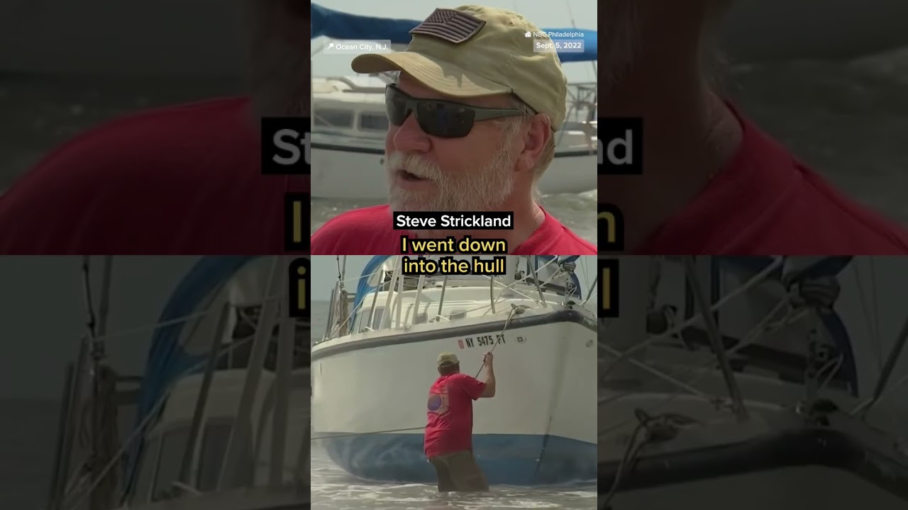 A Sailboat Got Stuck On The #JerseyShore After the Captain Had To Use The Bathroom