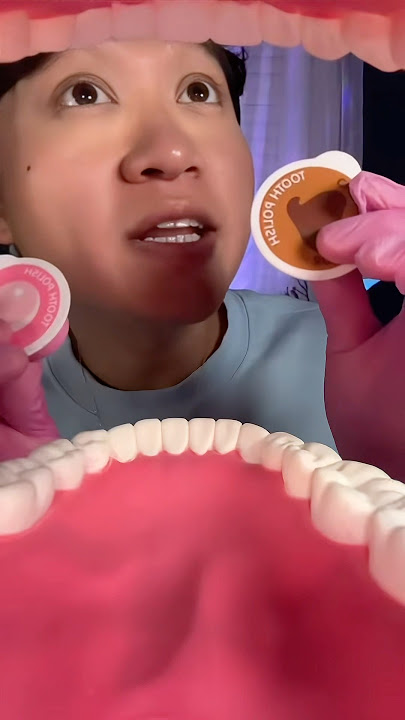 Remember to floss! #asmr