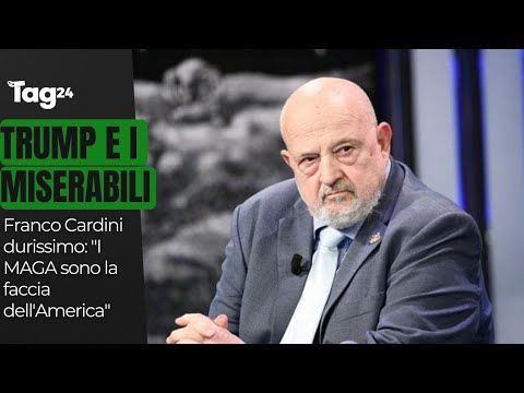 Franco Cardini: "Trump vuole tenere calda la base MAGA, feccia americana fatta di miserabili"