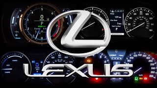 Lexus LS, IS, ES Acceleration & Exhaust Battle