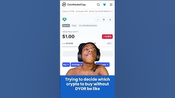 Never do this when getting into crypto 🤪